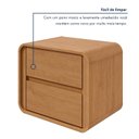 Ver imagem 6 de Mesa de Cabeceira 2 Gavetas 45cm X 55cm Loop