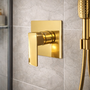 Ver imagem 2 de Acabamento para Registro Ducha Chuveiro Monocomando Padrão Base Deca Gold Dourado Metal Premium Pmx