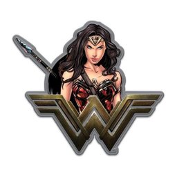 Placa Decorativa em Alumínio Mulher Maravilha 41405 Urban - 1