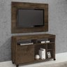 Rack com Painel Gurupi para Tv até 42 Polegadas Jcm Movelaria - Cacau/grigio - 4