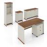 Conjunto Escritório Office Escrivaninha Balcões Gaveteiro Berlin - 7