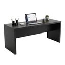 Ver imagem 3 de Mesa para Escritório Moderna Reunião 180cm Tecnomóbili Preto