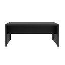 Ver imagem 6 de Mesa para Escritório Escrivaninha Madeira Linha Office 180cm Cor:preto