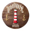 Ver imagem 1 de Placa de parede em resina - Light House (27 cm)