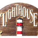 Ver imagem 2 de Placa de parede em resina - Light House (27 cm)