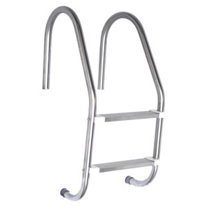 Escada Para Piscina 2 Degraus Em Aço Inox