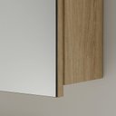 Ver imagem 4 de Conjunto de Banheiro 75cm CNJ4012 Nature Marrom/Branco/Carvalho