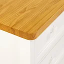 Ver imagem 4 de Cômoda Infantil Encanto 5 Gavetas com Porta Fechada
