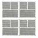 Ver imagem 1 de Fita Adesiva Reparo Tela Mosquiteira Inseto Dengue Mosquito Pernilongo Mosca Resistente Flexivel Seg