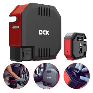 Dck - Compressor Portátil Bomba de Ar para Pneus e Bolas