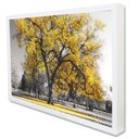 Ver imagem 2 de Quadro Decorativo Caixa Floral Árvore Amarela Tacolado Moldura Caixa 3cm Madeira com Vidro 60 X 90cm