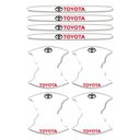 Ver imagem 1 de Adesivo Protetor de Maçaneta Porta Carro Toyota Transparente