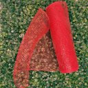 Ver imagem 2 de Kit 3 Telas Decoração Natal Fita Larga Vermelha Prime 25cm x 5 Metros - Magizi