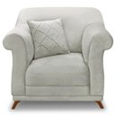 Ver imagem 7 de Kit 2 Poltronas Decorativas Retro Polo Veludo 2223 Ezz 2223
