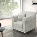 Ver imagem 3 de Kit 2 Poltronas Decorativas Retro Polo Veludo 2223 Ezz 2223