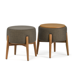 Puff Dual Duas Funções no Mesmo Produto Linho Luxo:chumbo - 5