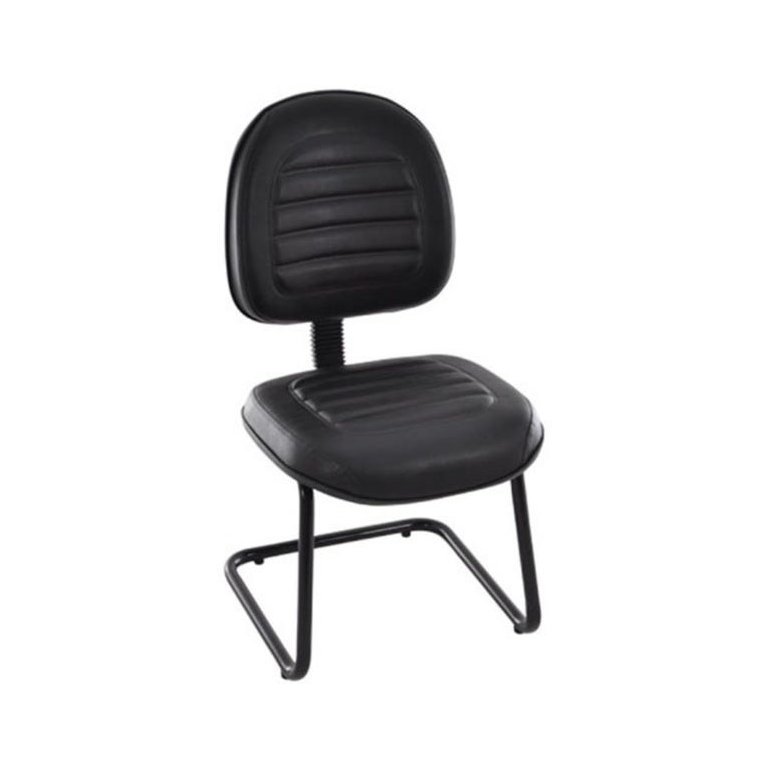 Cadeira Executiva Base Fixa em S Linha Office Gomada