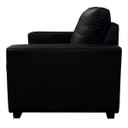 Ver imagem 6 de Sofá de Couro 2 Lugares Paris 164cm M06 Cor Preto 450 - Doce Sonho Móveis SOFÁ 2 LUGARES 3 LUGARES C