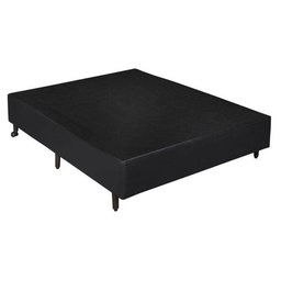 Base Cama Box Courino Preto Viúva - 2