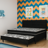 Cama Box Solteiro Conjugado com Auxiliar - 3