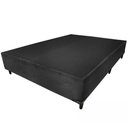 Ver imagem 1 de Base para Colchão Viúva - Suede Preto