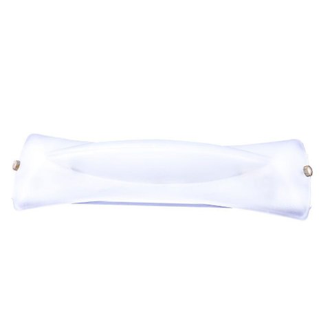 Arandela Branca Curva 2 Lampadas E-27 Home Line Bivolt