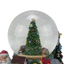Ver imagem 2 de Globo Natalino Decorativo com Luz e Som - 18,5x20x15,5cm Prime Home Decor