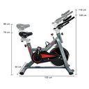 Ver mais imagens de Bicicleta Spinning Speedo S103 Painel Completo com Conexão Bluetooth para Apps de Treino