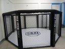 Ver imagem 2 de Octógono de Mma, Boxe Muay Thai Solo Tamanho 4 X 4metros:vermelho