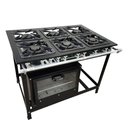Ver imagem 1 de Fogão 6 Bocas Cefaz com Forno Linha Gold Baixa Pressão Cfzg-135