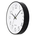 Ver imagem 4 de Relógio de Parede Redondo Cozinha Sala Silencioso Preto