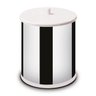 Lixeira Inox 3,2 Litros De Mesa Pia Com Tampa Branca - 1