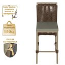 Ver imagem 4 de Mesa Bistrô e 2 Banquetas Roma Fendi Corda Náutica Estofado 8 Trama Original