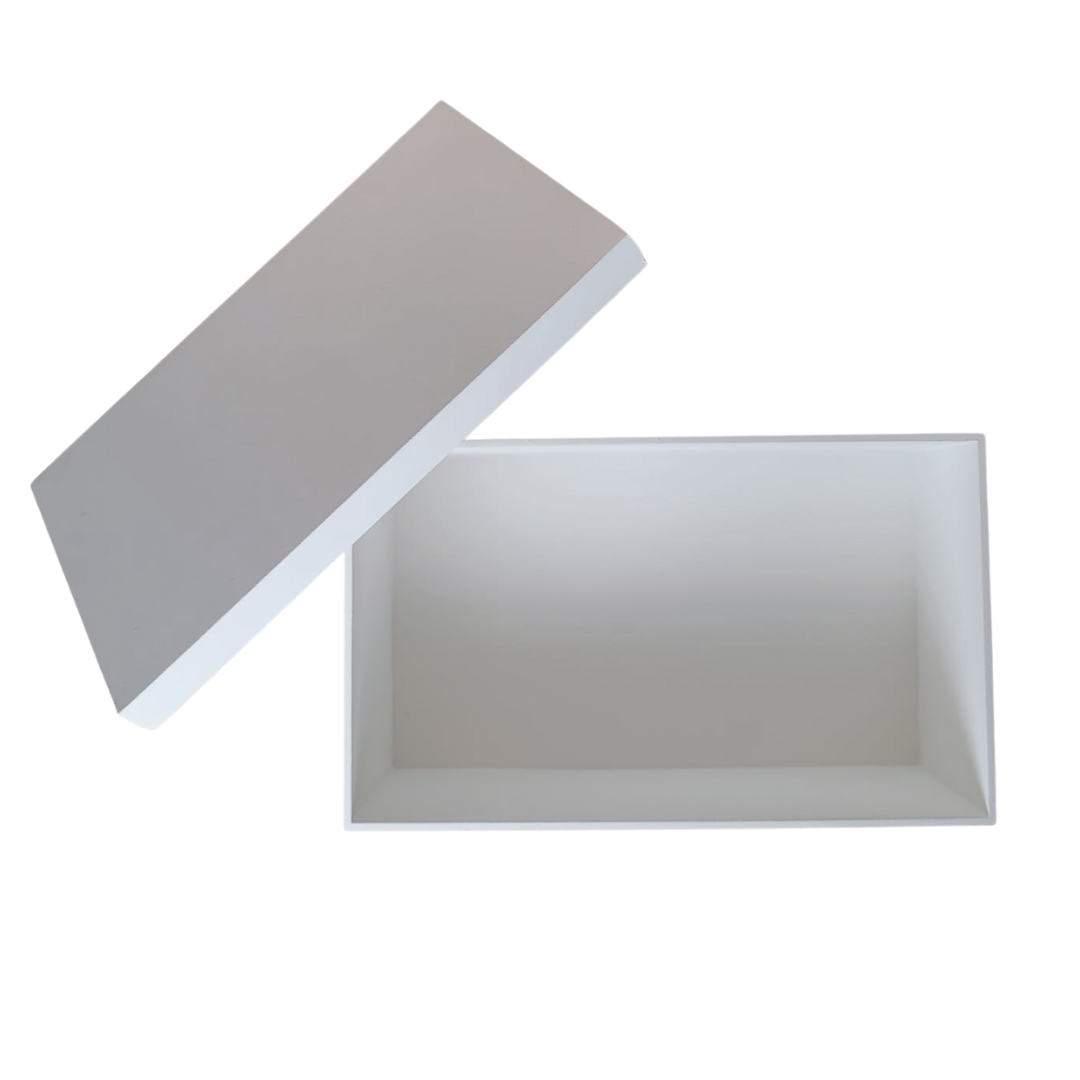 Caixa Personalizadas para duas Canecas Deitadas 100% MDF(25x15x10,5) Branco - 5