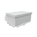 Ver imagem 2 de Caixa Personalizadas para Duas Canecas Deitadas 100% Mdf(25x15x10,5) Branco