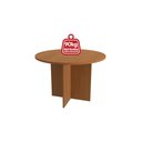 Ver imagem 5 de Mesa Redonda Nira 100% MDP Kappesberg Canela 108cm