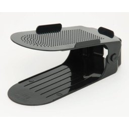 Kit 10 Organizadores De Sapato Preto Com Regulagem De Altura - 2