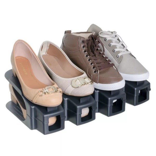 Organizador Sapatos Preto kit 5 peças - 2
