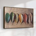Ver imagem 2 de Quadro Decorativo Sequencia de Folhas