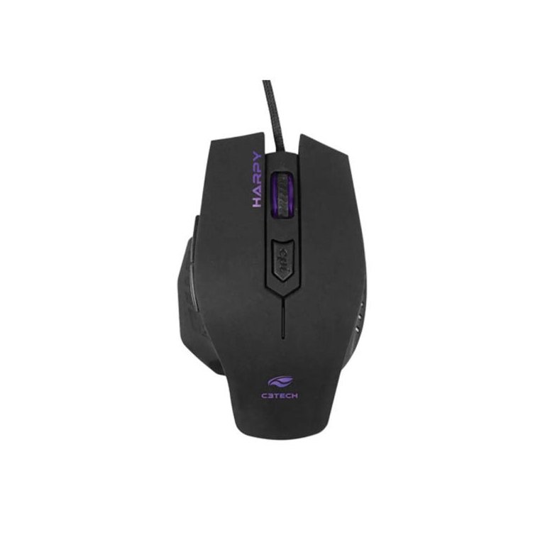 Mouse Gamer Usb Harpy Mg-100bk Preto C3t Mouse Gamer Usb Harpy Mg-100bk Preto C3t