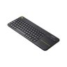 Teclado Logitech Sem Fio K400 Plus com Touchpad, Unifying, Multimídia Cinza - 920-007125 - 3