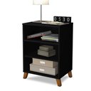 Ver imagem 3 de Conjunto de 2 Criados de Cabeceiras Preto Guine