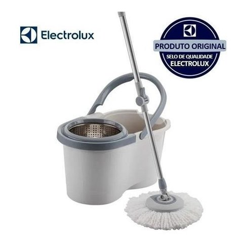 Mop Giratório Inox Menalux Electrolux 360 + Refil