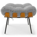 Ver imagem 4 de Kit 02 Puffs Decorativos Sala de Estar Costela L02 Pied Poule - Lyam Decor