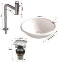 Ver imagem 6 de Gabinete Banheiro Deli Cuba Lume Bco Torneira Val Click Inox