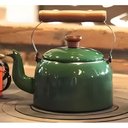 Ver imagem 2 de Chaleira Tradicional Esmaltada Verde 1,8 L Ewel