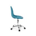 Ver imagem 3 de Cadeira Office Eiffel Botonê Base Giratória - Turquesa
