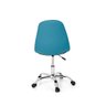 Cadeira Office Eiffel Botonê Base Giratória - Turquesa - 4