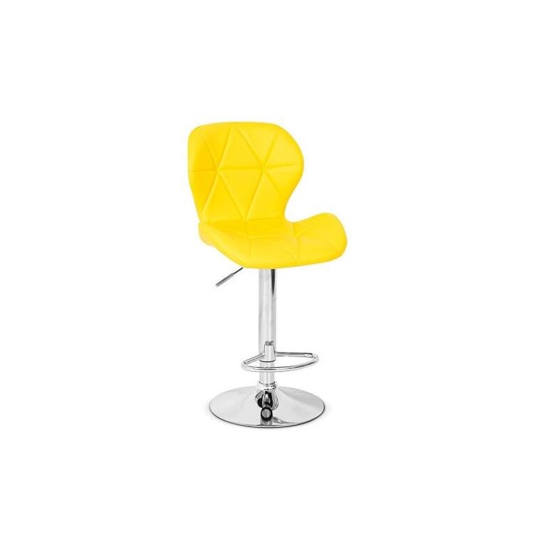 Banqueta Slim Couro PU Regulagem de Altura