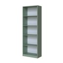 Ver imagem 3 de Estante Livreiro Multiuso Eliana com 5 Nichos Verde Bellagio